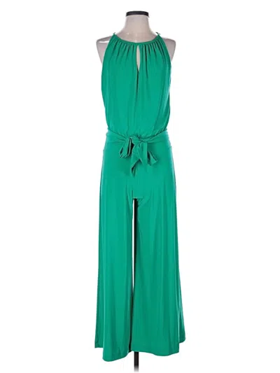 Pre-owned White House Black Market Jumpsuit In Green