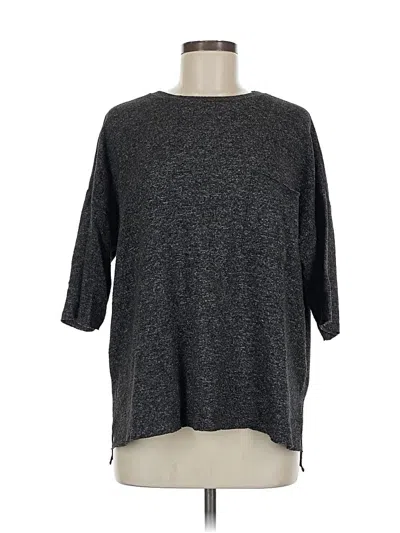 Pre-owned Trafaluc By Zara Pullover Sweater In Gray