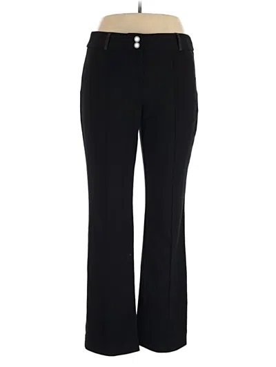 Pre-owned Style & Co Dress Pants In Black