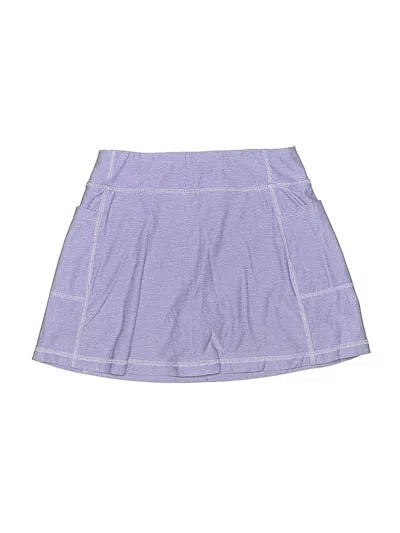 Pre-owned Primary Clothing Kids' Skirt In Purple