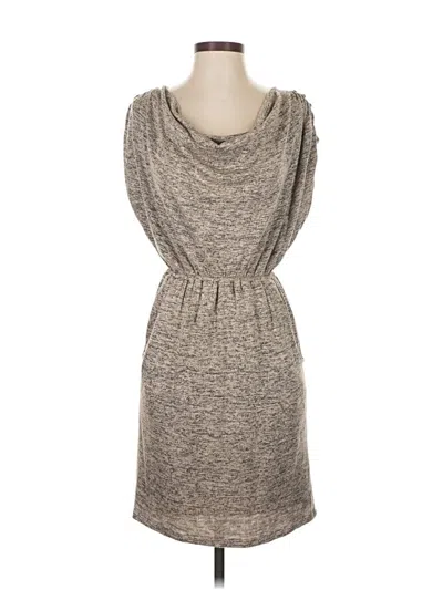Pre-owned Bar Iii Casual Dress In Gray