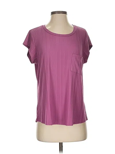 Pre-owned Nicole Miller Active T-shirt In Pink