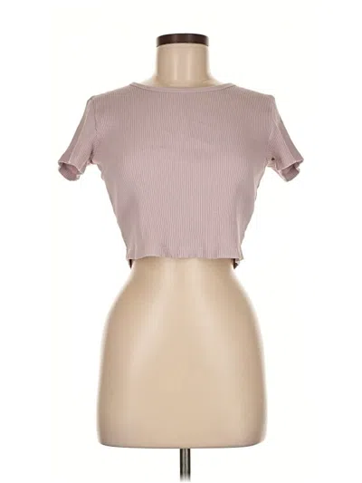 Pre-owned Uniqlo Short Sleeve T-shirt In Pink