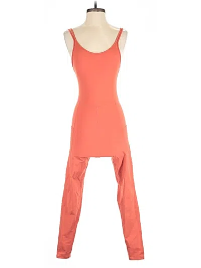 Pre-owned Assorted Brands Jumpsuit In Orange
