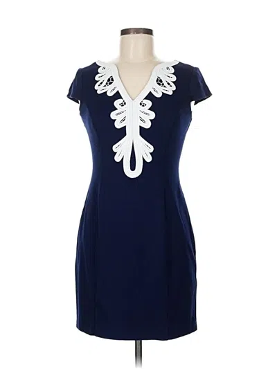 Pre-owned Eliza J Cocktail Dress In Blue