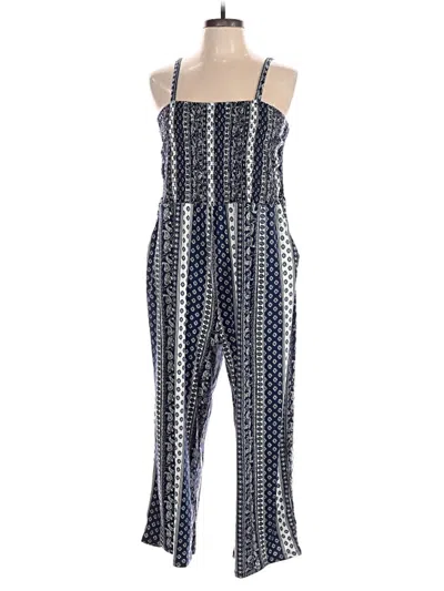 Pre-owned Vibe Sportswear Jumpsuit In Blue