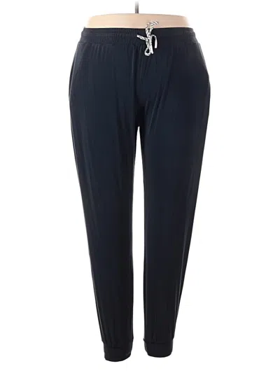 Pre-owned Cozy Earth Track Pants In Blue