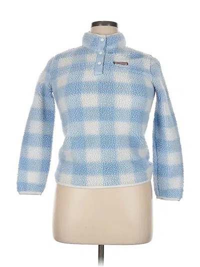 Pre-owned Vineyard Vines Cardigan Sweater In Blue