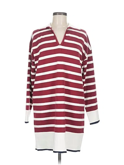 Pre-owned Dokotoo Casual Dress In Burgundy