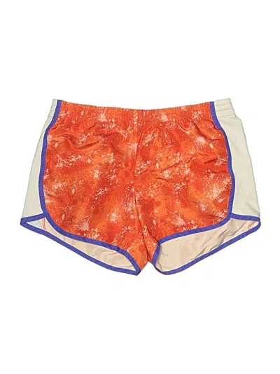 Pre-owned Danskin Now Athletic Shorts In Orange