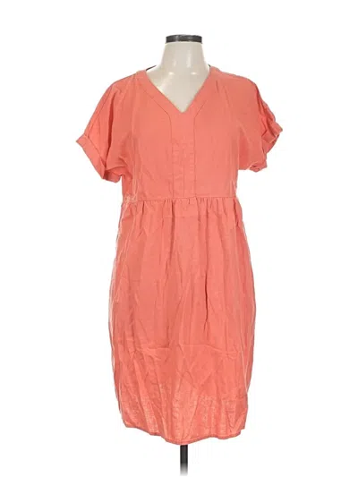 Pre-owned Briggs Casual Dress In Orange