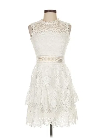 Chicwish Cocktail Dress In White