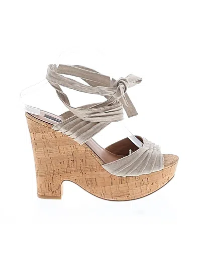 Pre-owned Ann Taylor Heels In Brown