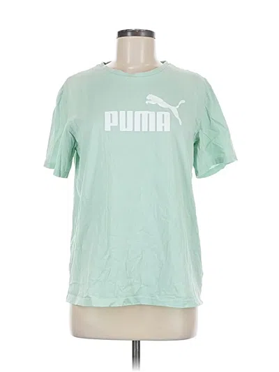 Pre-owned Puma Short Sleeve T-shirt In Green