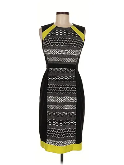 Pre-owned Bcbgmaxazria Cocktail Dress In Black