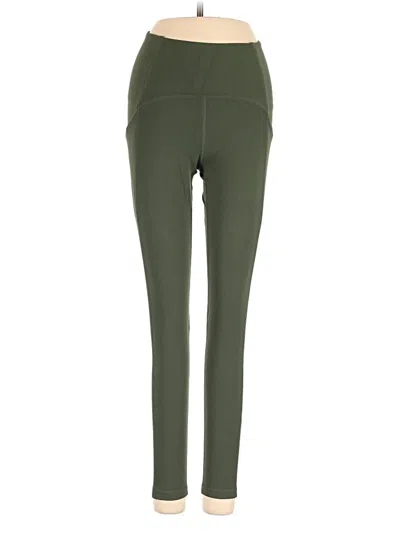 Pre-owned Tnaction Active Pants In Green