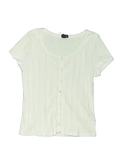 Pre-owned Art Class Kids' Cardigan Sweater In White