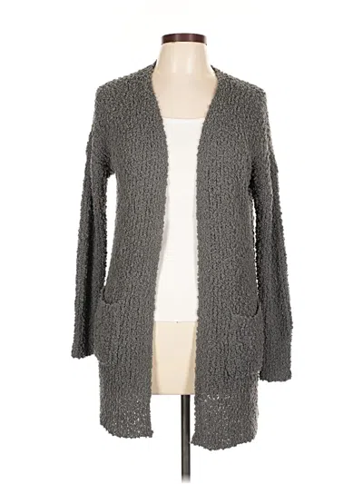 Pre-owned Maurices Cardigan Sweater In Gray
