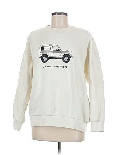 Pre-owned Pacsun Fleece Jacket In White