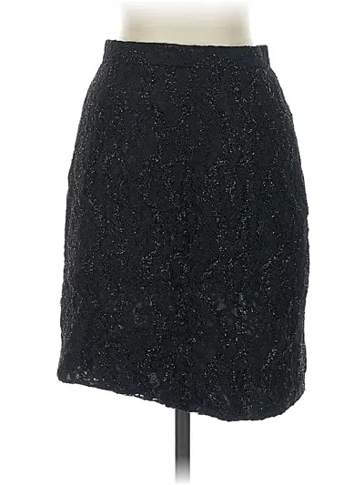 Pre-owned Carolina Herrera Formal Skirt In Black