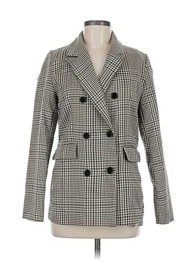 Pre-owned Princess Polly Blazer Jacket In Gray