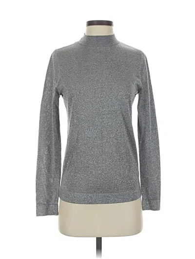 Pre-owned & Other Stories Turtleneck Sweater In Silver