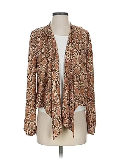 Pre-owned Resa Cardigan Sweater In Brown