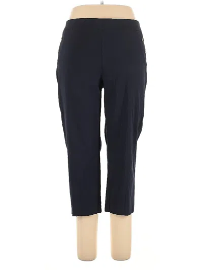 Pre-owned Roz & Ali Active Pants In Blue