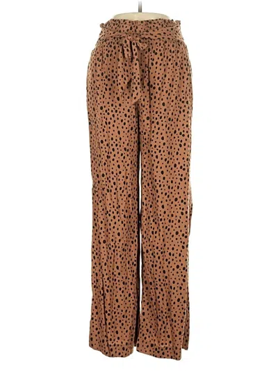 Pre-owned Abercrombie & Fitch Casual Pants In Brown