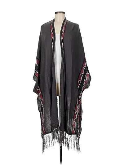 Pre-owned Charlotte Russe Kimono In Black