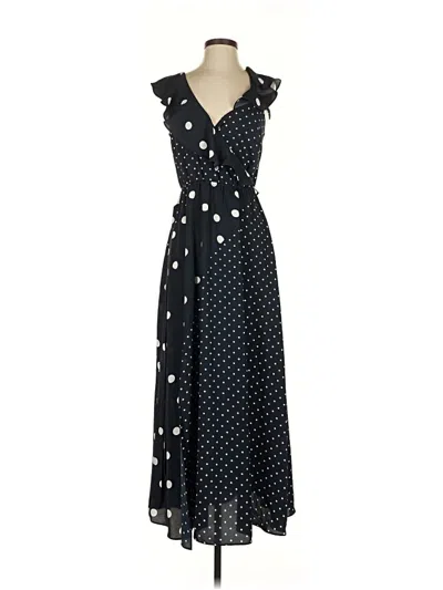 Pre-owned Bar Iii Casual Dress In Black