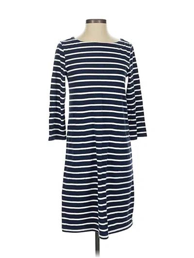Pre-owned Garnet Hill Casual Dress In Blue