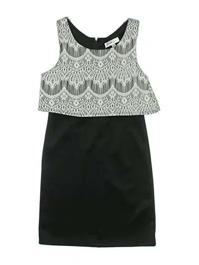 Pre-owned Emerald Sundae Kids' Dress In Black