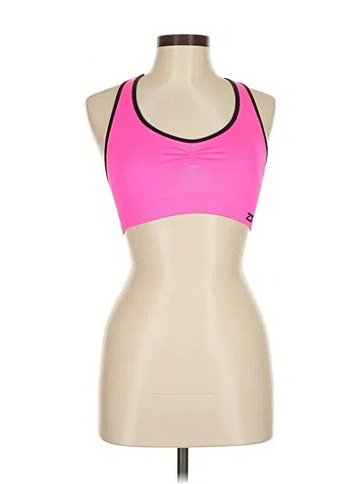 Pre-owned Zensah Sports Bra In Pink