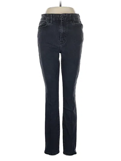 Pre-owned Good American Jeans In Black