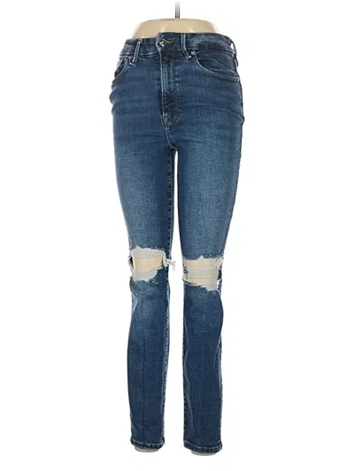 Pre-owned Good American Jeans In Blue