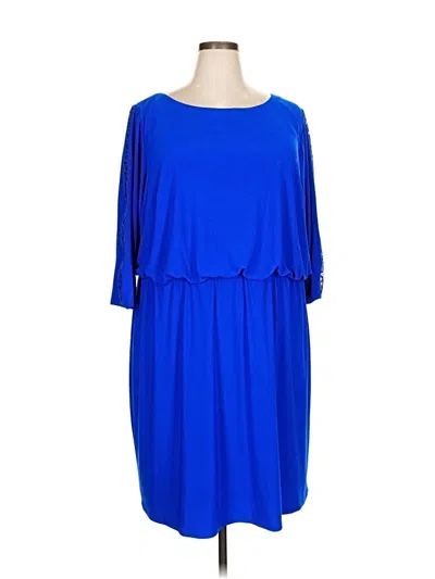 Pre-owned Jessica Howard Casual Dress In Blue
