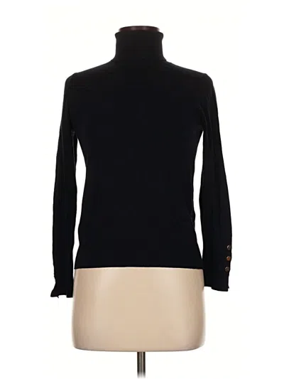 Pre-owned Zara Turtleneck Sweater In Black