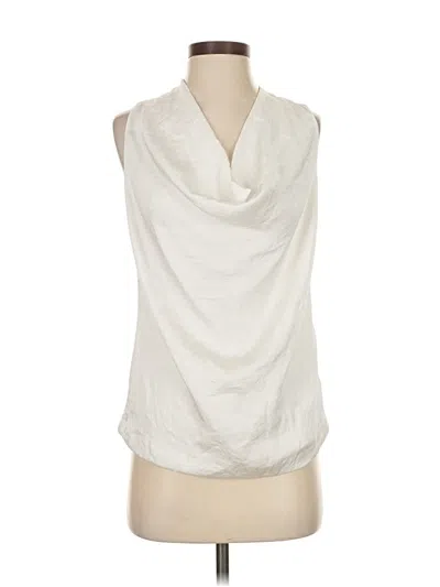 Pre-owned Michael Michael Kors Sleeveless Blouse In White