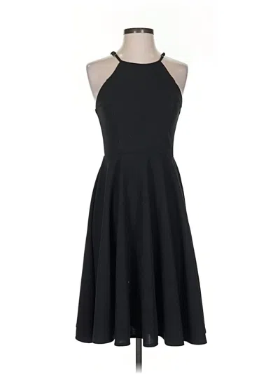 Pre-owned Lulus Cocktail Dress In Black