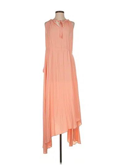 Pre-owned Calypso St Barth Casual Dress In Orange