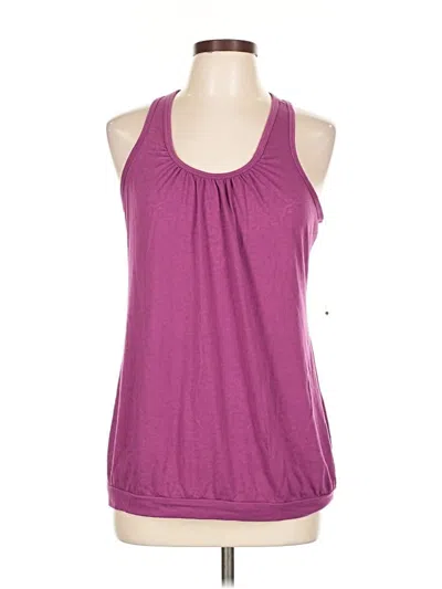 Pre-owned Gaiam Active Tank Top In Purple