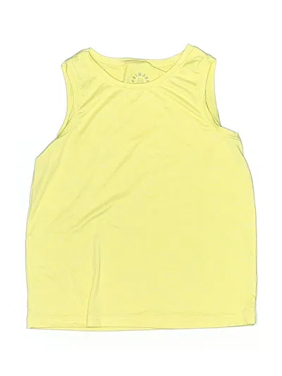 Pre-owned Primary Clothing Kids' Sleeveless T-shirt In Yellow