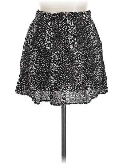 Pre-owned Pink Rose Casual Skirt In Black
