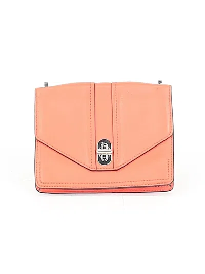 Pre-owned Rebecca Minkoff Leather Clutch In Orange