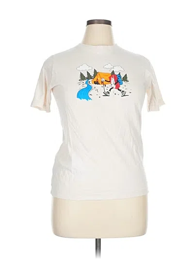 Pre-owned Nike Short Sleeve T-shirt In White