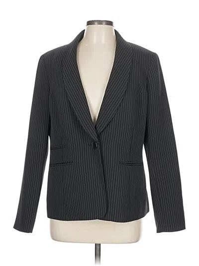 Pre-owned Kasper Blazer Jacket In Black