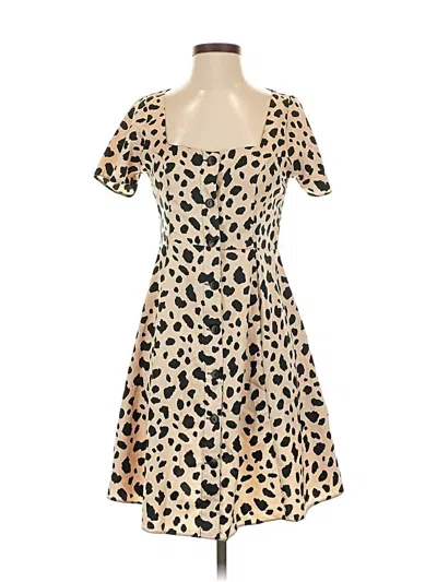 Pre-owned Asos Design Casual Dress In Brown