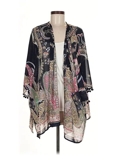 Pre-owned Umgee Kimono In Black