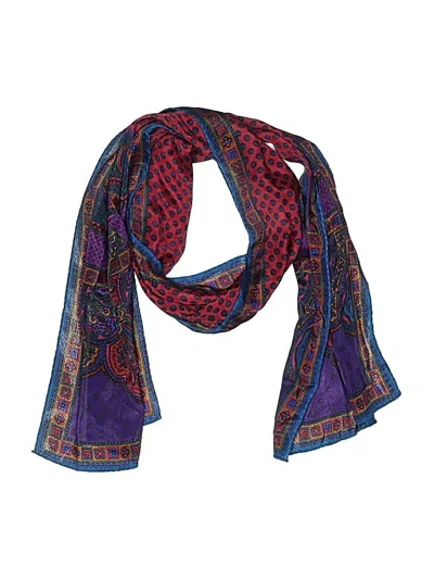 Pre-owned Unbranded Scarf In Red